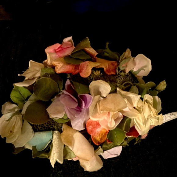 VTG 50s/60s Amy’s, New York floral hat - Picture 4 of 10